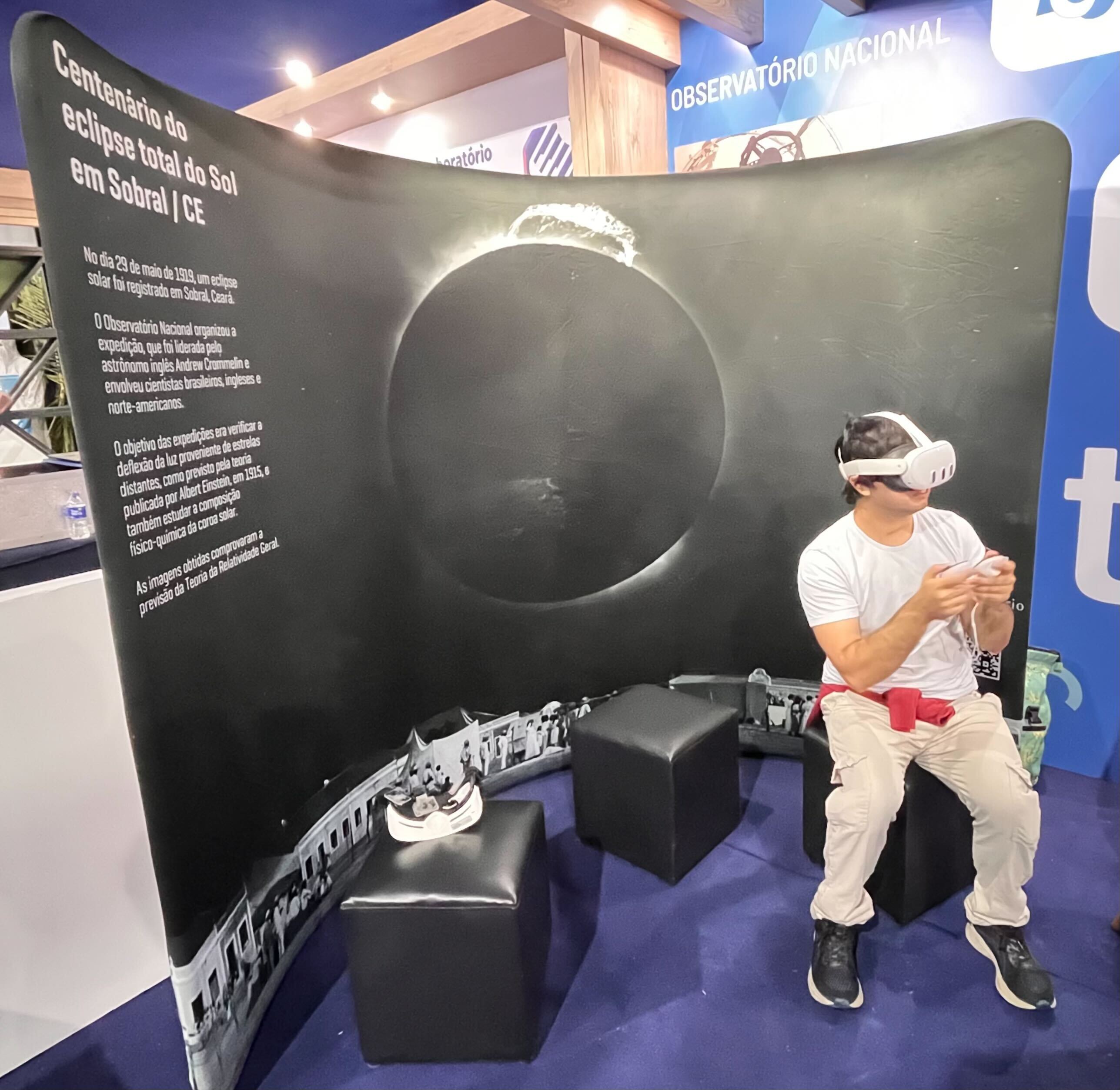 Òculos de Realidade Virtual.