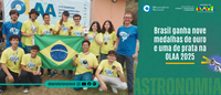 Brasil ganha nove medalhas de ouro e uma de prata na OLAA 2025