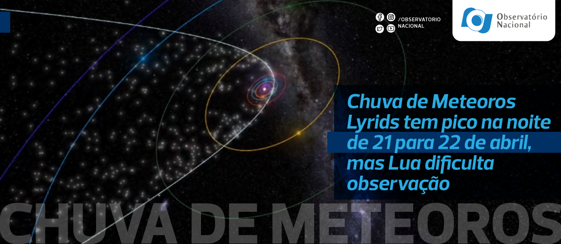 Chuva de Meteoros Lyrids tem pico na noite de 21 para 22 de abril, mas Lua dificulta observação