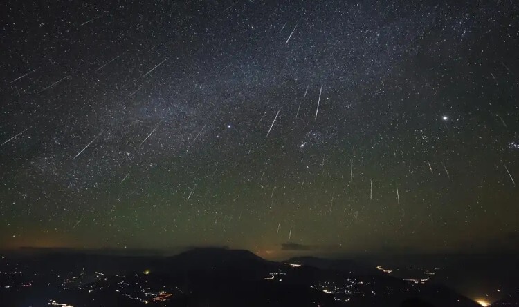 chuva de meteoros Orionídeas atingirá sua máxima atividade na quarta-feira, 21 de outubro de 2026. Foto: Nasa.