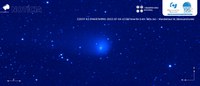 Cometa ativo C/2017 K2 (PanSTARRS) faz máxima aproximação com a Terra em 14 de julho
