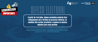 Comunicado do Observatório Nacional sobre o período de defeso eleitoral