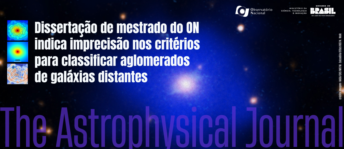 Prestigiosa revista The Astrophysical Journal (ApJ) publicará artigo gerado pela dissertação