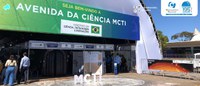Estande do Observatório Nacional atrai centenas de pessoas na 74ª SBPC