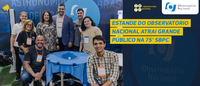 Estande do Observatório Nacional atrai grande público na 75ª SBPC