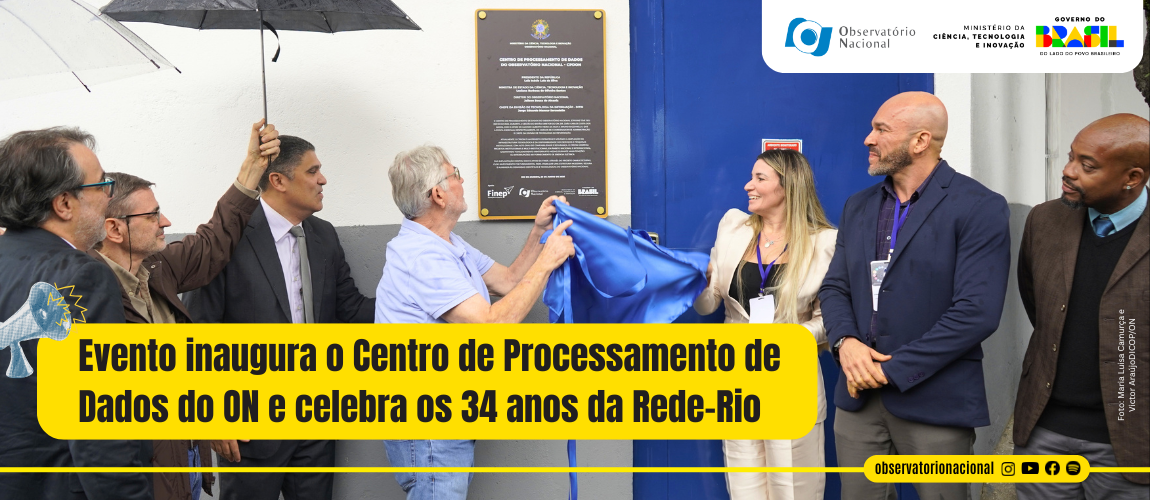 Centro de Processamento de Dados do ON (CPDON), que abriga o mais novo Ponto de Presença (PoP) da Rede-Rio