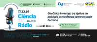 Geofísico investiga os efeitos da poluição atmosférica sobre a saúde humana