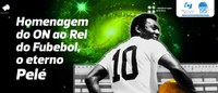 Homenagem do Observatório Nacional ao Rei do Futebol, o eterno Pelé