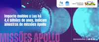 Impacto moldou a Lua há 4,4 bilhões de anos, indicam amostras de missões Apollo