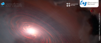 James Webb detecta água no disco protoplanetário de estrela identificada em levantamento feito no Brasil