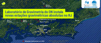 Laboratório de Gravimetria do ON instala novas estações gravimétricas absolutas no RJ