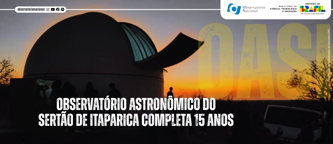 Primeira luz do telescópio, o segundo maior instalado em solo brasileiro, ocorreu em 17 de março de 2011