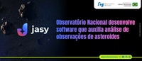 Observatório Nacional desenvolve software que auxilia análise de observações de asteroides