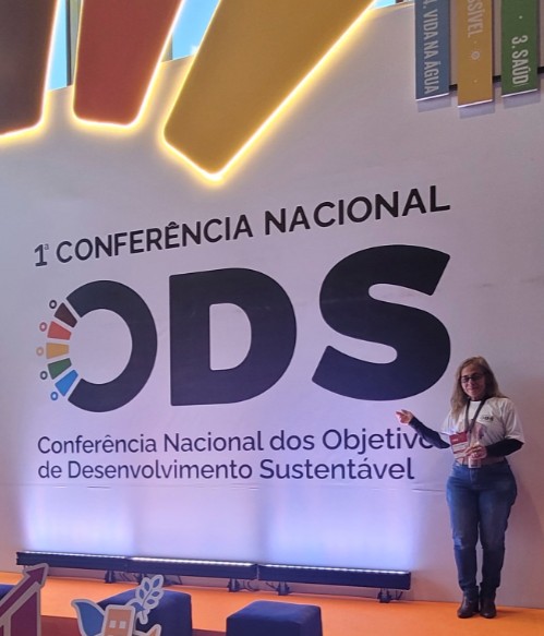 A Dra. Josina Nascimento representa o ON no evento no DF. Foto: ON.