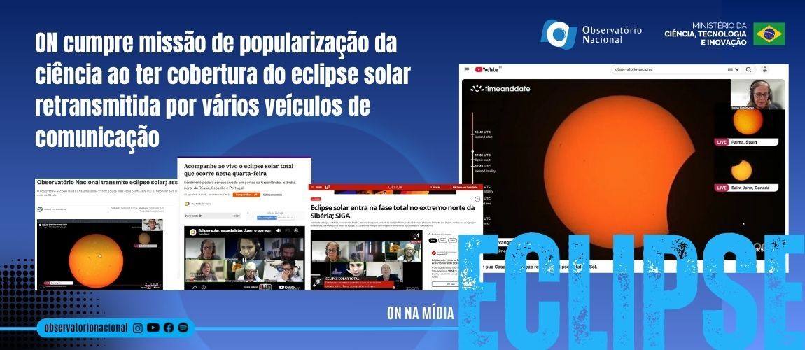 Transmissão comandada pela astrônoma do ON e parceiros ultrapassa 60 mil visualizações no YouTube