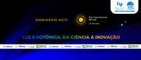 ON participará de webinário "Luz e Fotônica, da Ciência à Inovação" promovido pelo MCTI na segunda-feira (16)