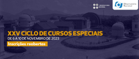 ON realiza XXV Edição do Ciclo de Cursos Especiais de 6 a 10 de novembro