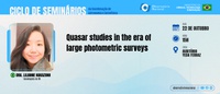 Palestra no Observatório Nacional aborda o estudo de quasares na era dos grandes levantamentos fotométricos