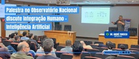 Palestra no Observatório Nacional discutiu integração Humano-Inteligência Artificial