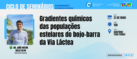 Palestra no ON fala sobre gradientes químicos das populações estelares do bojo-barra da Via Láctea