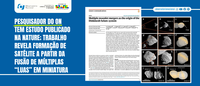 Pesquisador do ON tem estudo publicado na Nature; trabalho revela formação de satélite a partir da fusão de múltiplas “luas” em miniatura