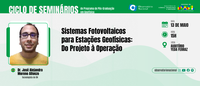 Pós-Graduação em Geofísica do ON tem seminário sobre sistemas fotovoltaicos para estações geofísicas