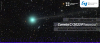 Recém-descoberto Cometa C/2023 P1 (Nishimura) estará visível em setembro