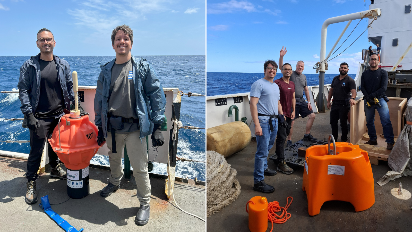 Parte da equipe que participou da Expedição da RSBR-Mar