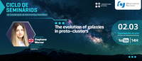 Seminário da Astronomia do ON aborda a evolução das galáxias em proto-aglomerados