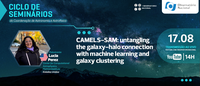 Seminário da Astronomia do ON aborda a conexão halo-galáxia através de aprendizado de máquina