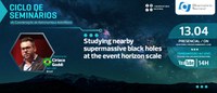 Seminário da Astronomia do ON aborda estudo de buracos negros supermassivos