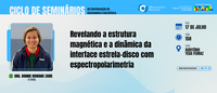 Seminário da Astronomia do ON fala sobre a estrutura magnética e a dinâmica da interface estrela-disco com espectropolarimetria