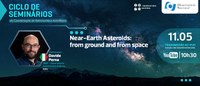 Seminário da Astronomia do ON fala sobre asteroides próximos da Terra