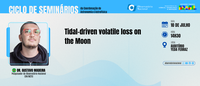 Seminário da Astronomia do ON fala sobre perda de voláteis na Lua por causa da maré
