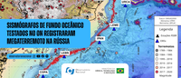 Sismógrafos de Fundo Oceânico testados no ON registraram megaterremoto na Rússia