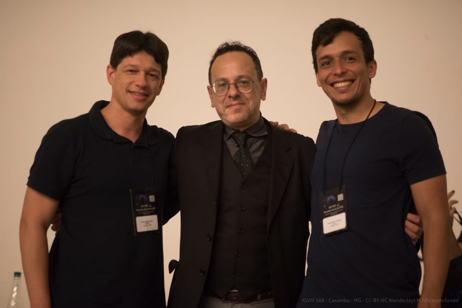 O Dr. Chrystian Pereira apresenta tese em evento da SAB.