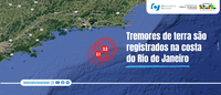 Tremores de terra são registrados na costa do Rio de Janeiro