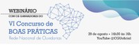 Webinário com os ganhadores do VI Concurso de Boas Práticas