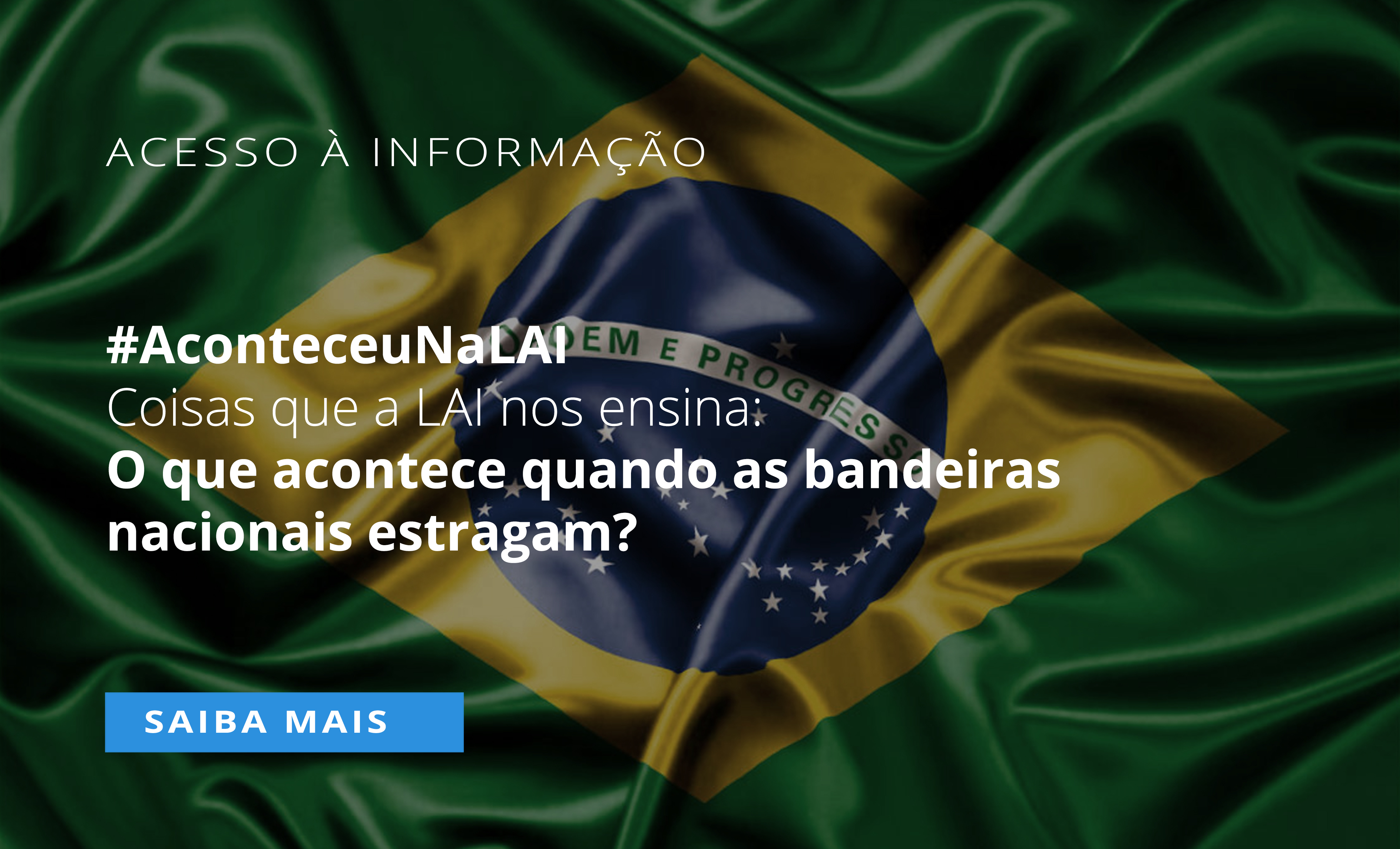 Banner da Bandeira Nacional