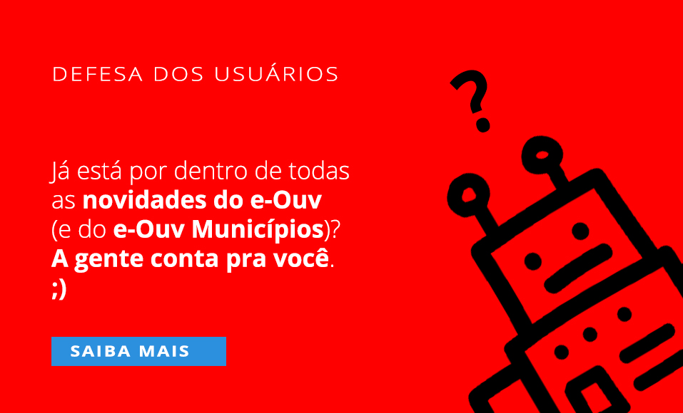 Banner do novo e-Ouv