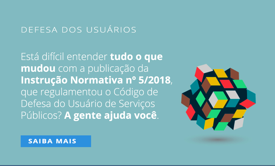 Banner da Instrução normativa º5/2018