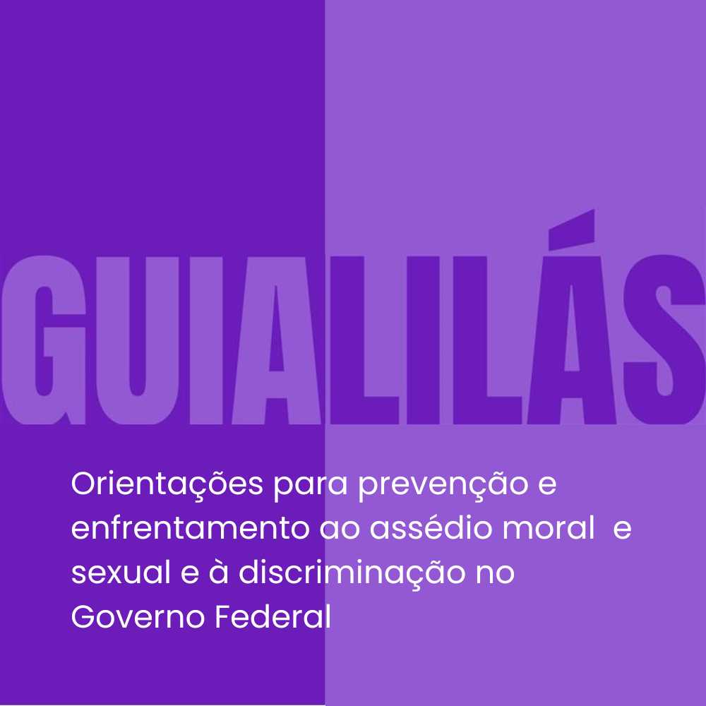 banner com o nome Guia Lilás