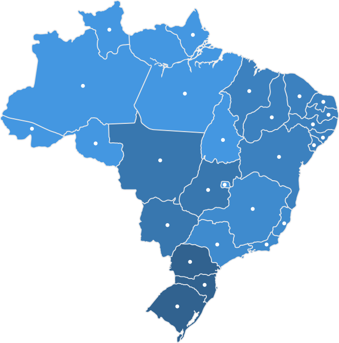 Mapa do Brasil — Ouvidorias.gov