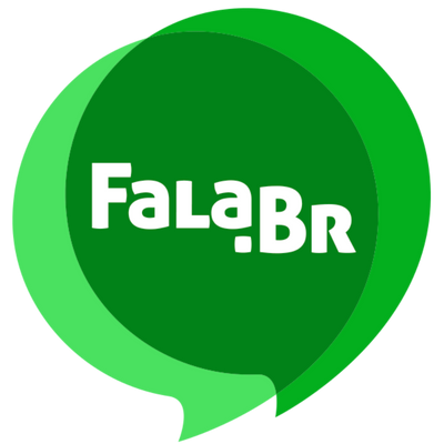Banner com o logo do Fala.BR