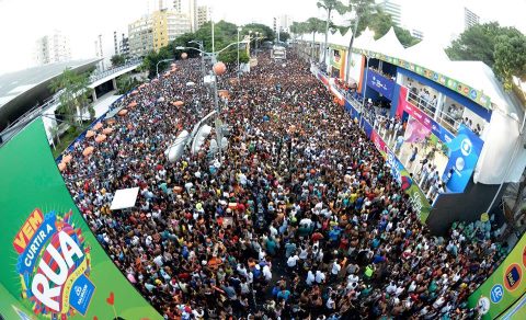 Foto do carnaval de Salvador