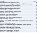 Serviços mais demandados no Simplifique