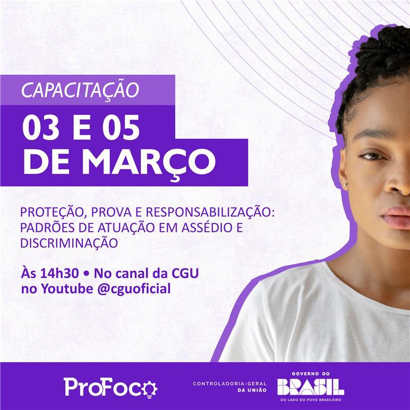 OGU promove webinário sobre o enfrentamento ao assédio e à discriminação para Ouvidorias