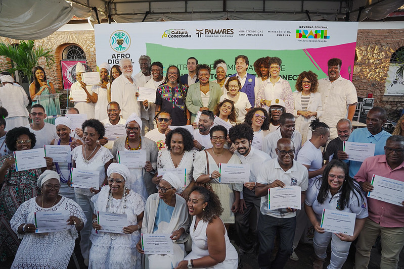 Foto- Juliana Uepa/MinC  - Lançamento do Programa Cultura Conectada 