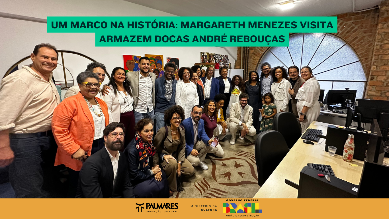 Margareth Menezes visita Armazém Docas André Rebouças