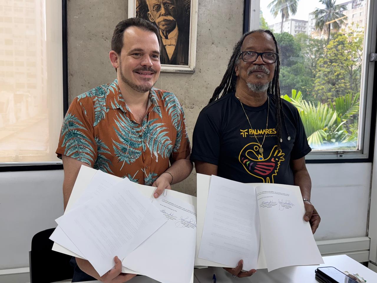 Palmares e Casa de Rui Barbosa firmam parceria 